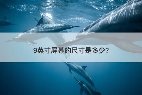 9英寸屏幕的尺寸是多少？
