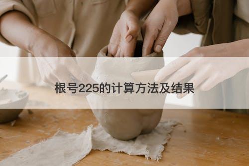 根号225的计算方法及结果