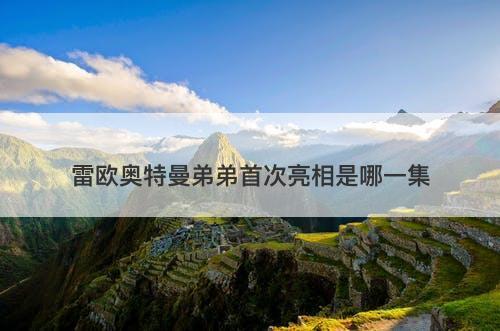 雷欧奥特曼弟弟首次亮相是哪一集