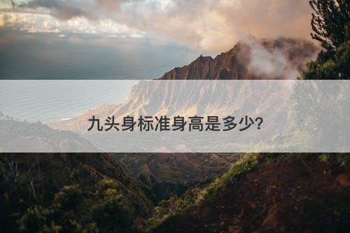 九头身标准身高是多少？-图1