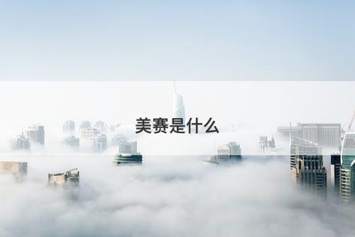 美赛是什么