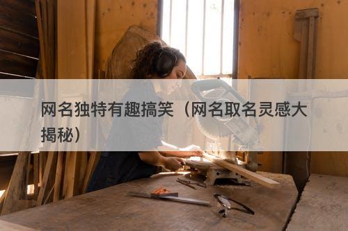 网名独特有趣搞笑（网名取名灵感大揭秘）-图1