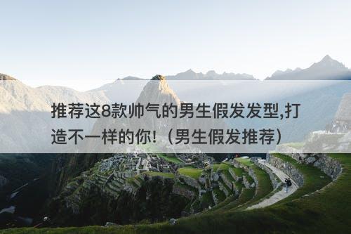 推荐这8款帅气的男生假发发型,打造不一样的你!（男生假发推荐）