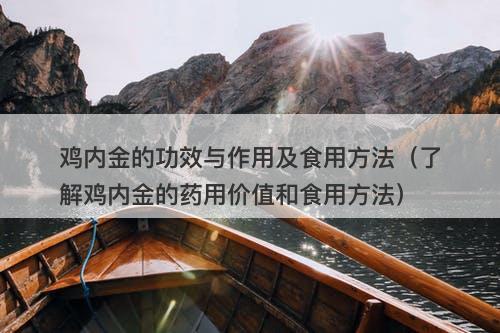 鸡内金的功效与作用及食用方法（了解鸡内金的药用价值和食用方法）