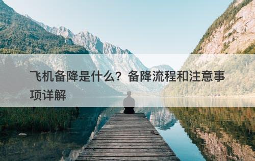 飞机备降是什么？备降流程和注意事项详解