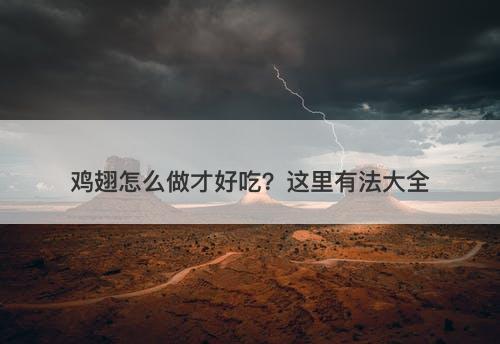 鸡翅怎么做才好吃？这里有法大全