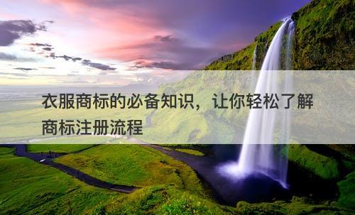 衣服商标的必备知识，让你轻松了解商标注册流程