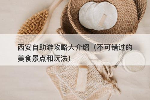 西安自助游攻略大介绍（不可错过的美食景点和玩法）