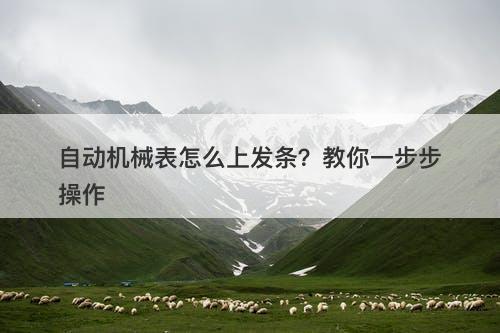自动机械表怎么上发条？教你一步步操作