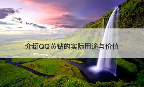 介绍QQ黄钻的实际用途与价值-图1