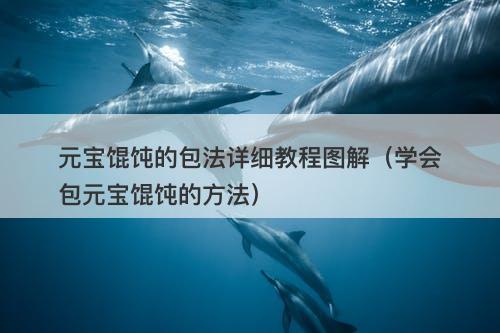 元宝馄饨的包法详细教程图解（学会包元宝馄饨的方法）