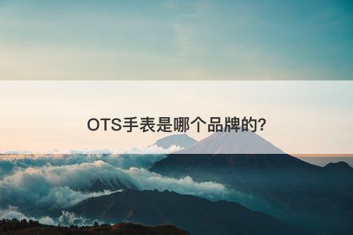 OTS手表是哪个品牌的？