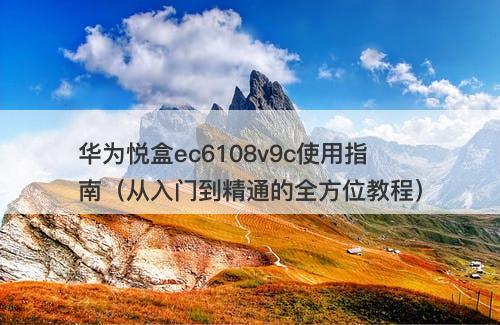 华为悦盒ec6108v9c使用指南（从入门到精通的全方位教程）