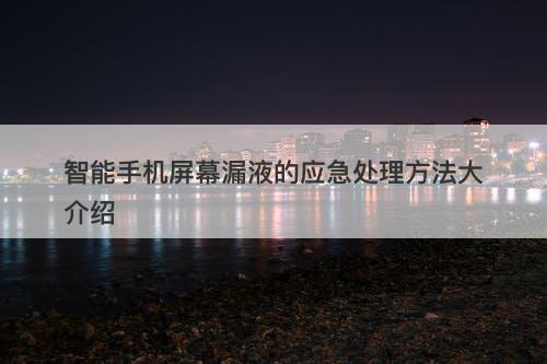 智能手机屏幕漏液的应急处理方法大介绍