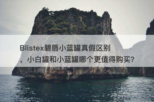 Blistex碧唇小蓝罐真假区别，小白罐和小蓝罐哪个更值得购买？