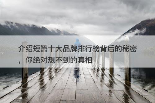 介绍短箫十大品牌排行榜背后的秘密，你绝对想不到的真相