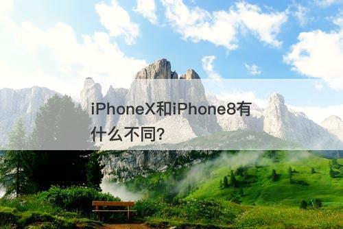 iPhoneX和iPhone8有什么不同？