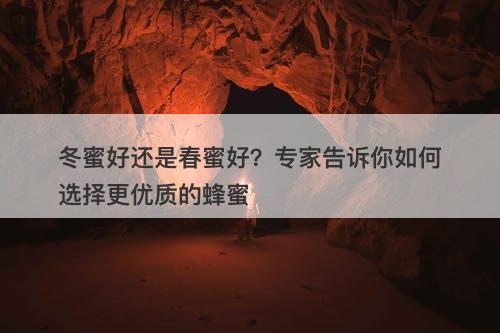 冬蜜好还是春蜜好？专家告诉你如何选择更优质的蜂蜜