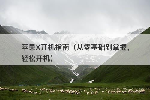 苹果X开机指南（从零基础到掌握，轻松开机）