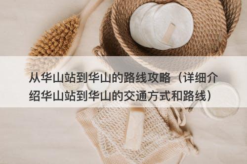 从华山站到华山的路线攻略（详细介绍华山站到华山的交通方式和路线）