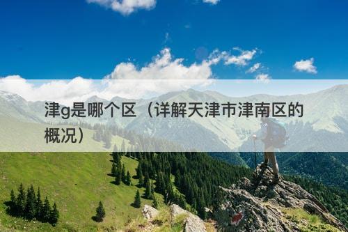 津g是哪个区(详解天津市津南区的概况)