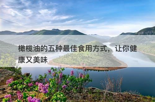 橄榄油的五种最佳食用方式,让你健康又美味