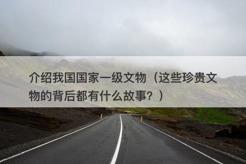 介绍我国国家一级文物（这些珍贵文物的背后都有什么故事？）