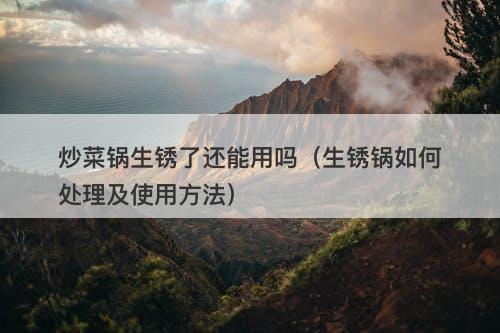 炒菜锅生锈了还能用吗(生锈锅如何处理及使用方法)-图1 炒菜锅生锈了还能用吗(生锈锅如何处理及使用方法)-图1